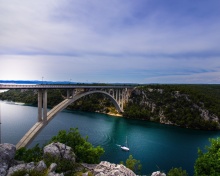 Screenshot №1 pro téma Krka River Croatia 220x176