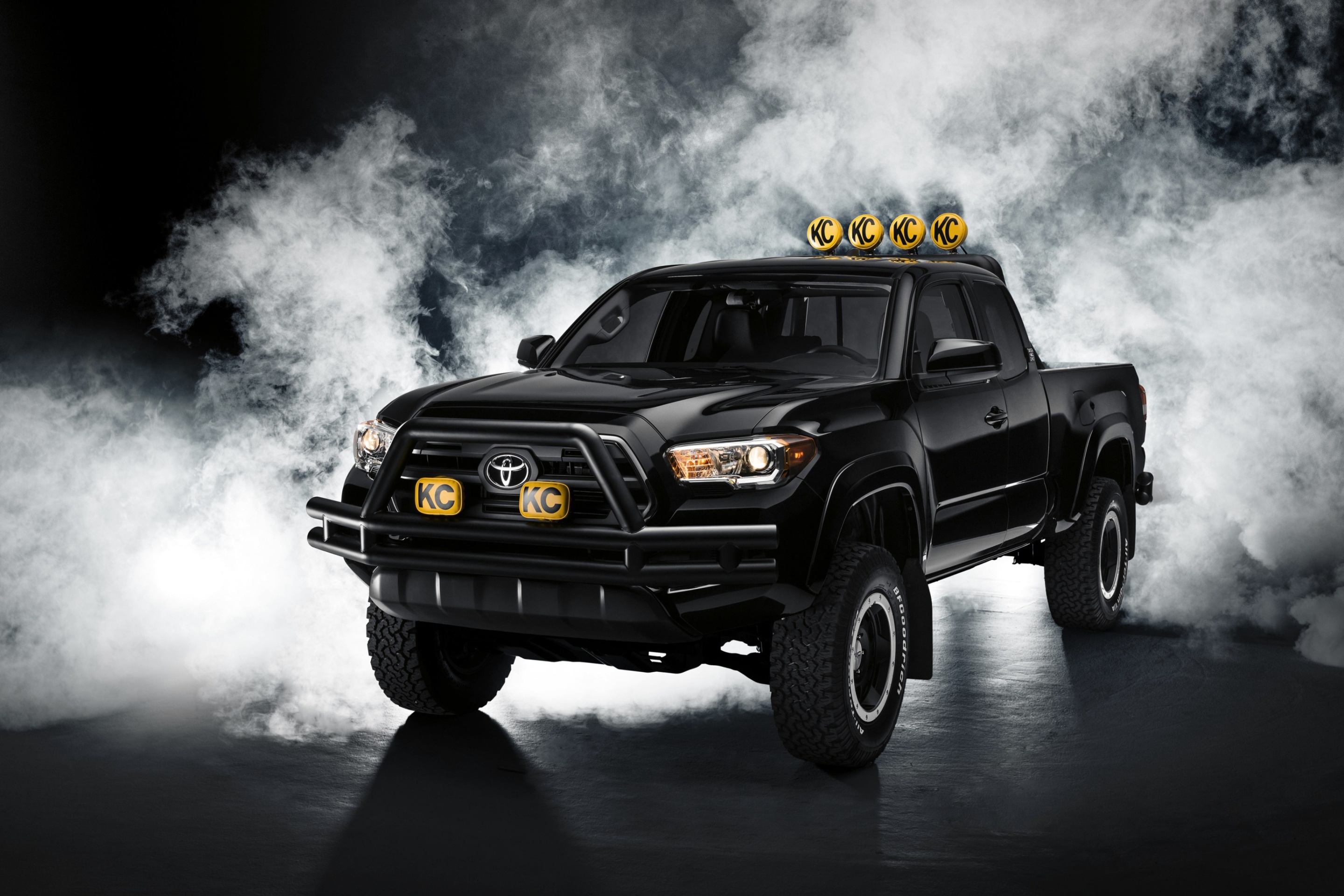 Fondo de pantalla Toyota Tacoma Black 2880x1920