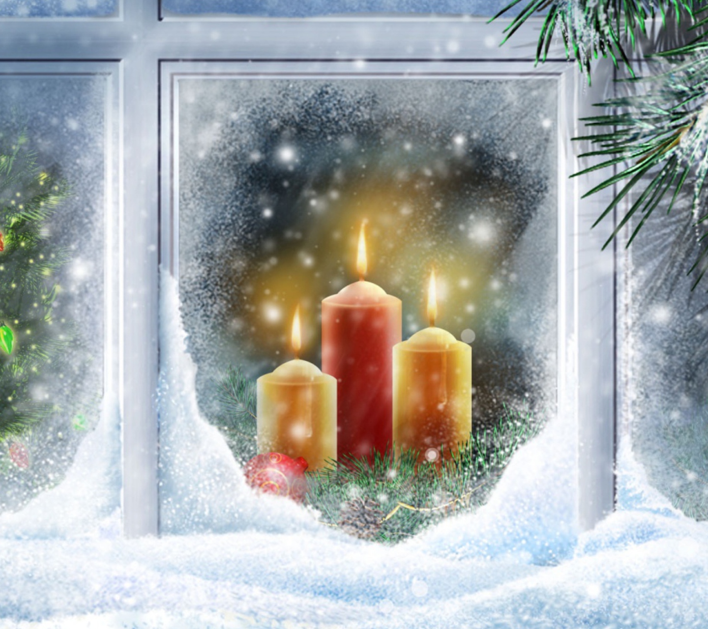 Fondo de pantalla Special Wishes At Christmas 1440x1280