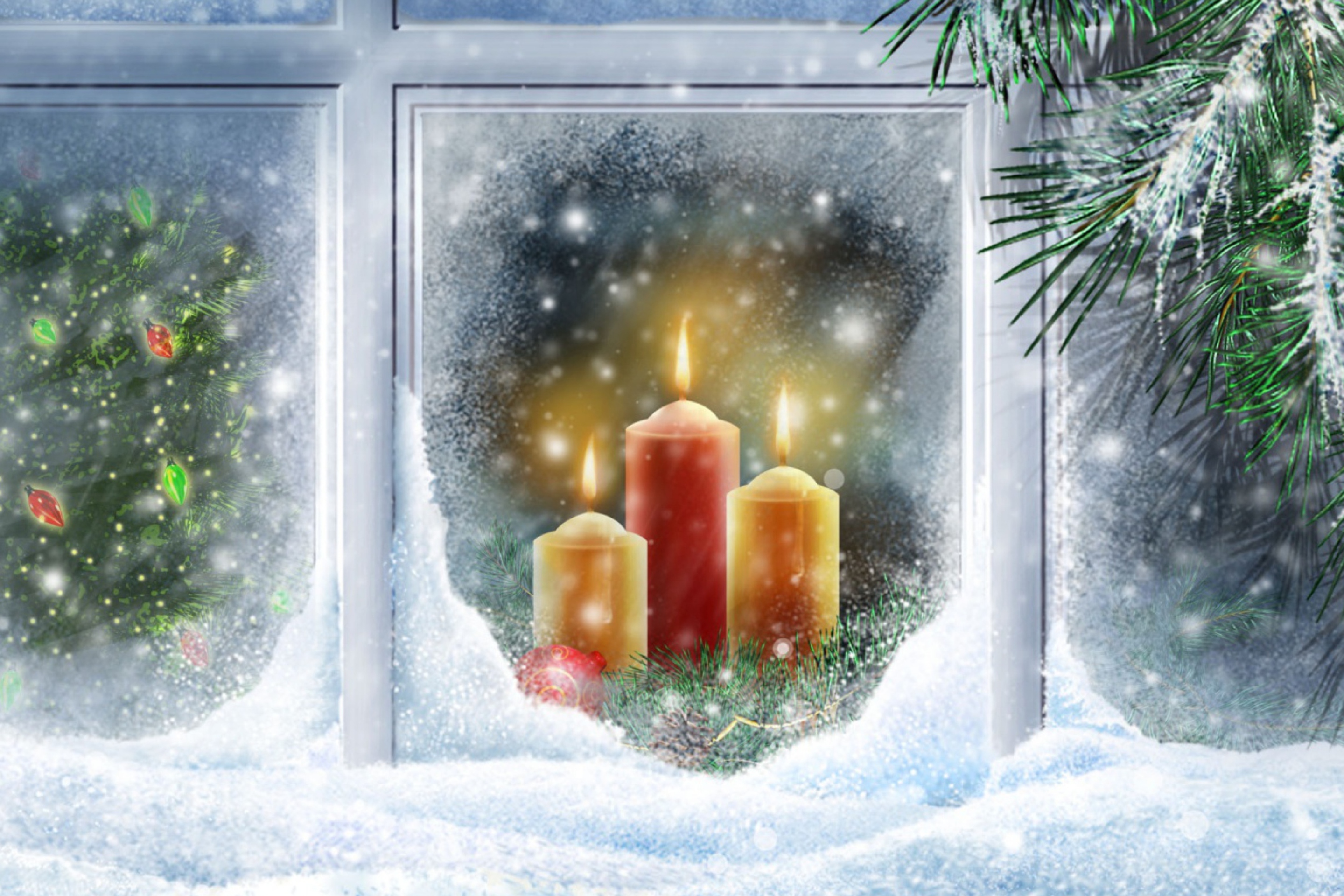 Special Wishes At Christmas wallpaper 2880x1920