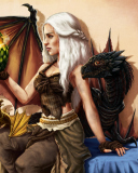 Das Game Of Thrones Art Wallpaper 128x160