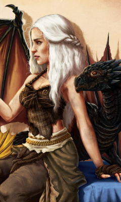 Fondo de pantalla Game Of Thrones Art 240x400