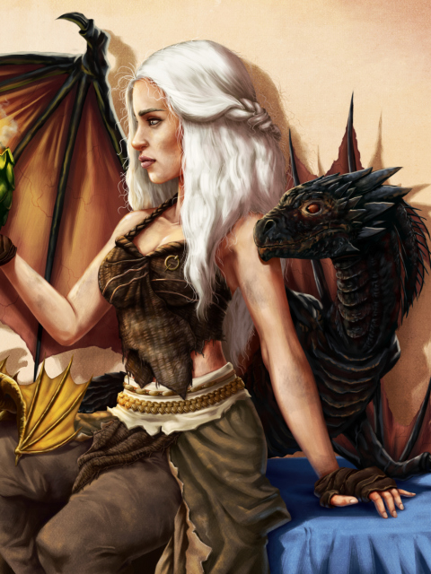 Fondo de pantalla Game Of Thrones Art 480x640