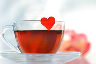 Kostenloses Love Tea Wallpaper für Sony Xperia E1