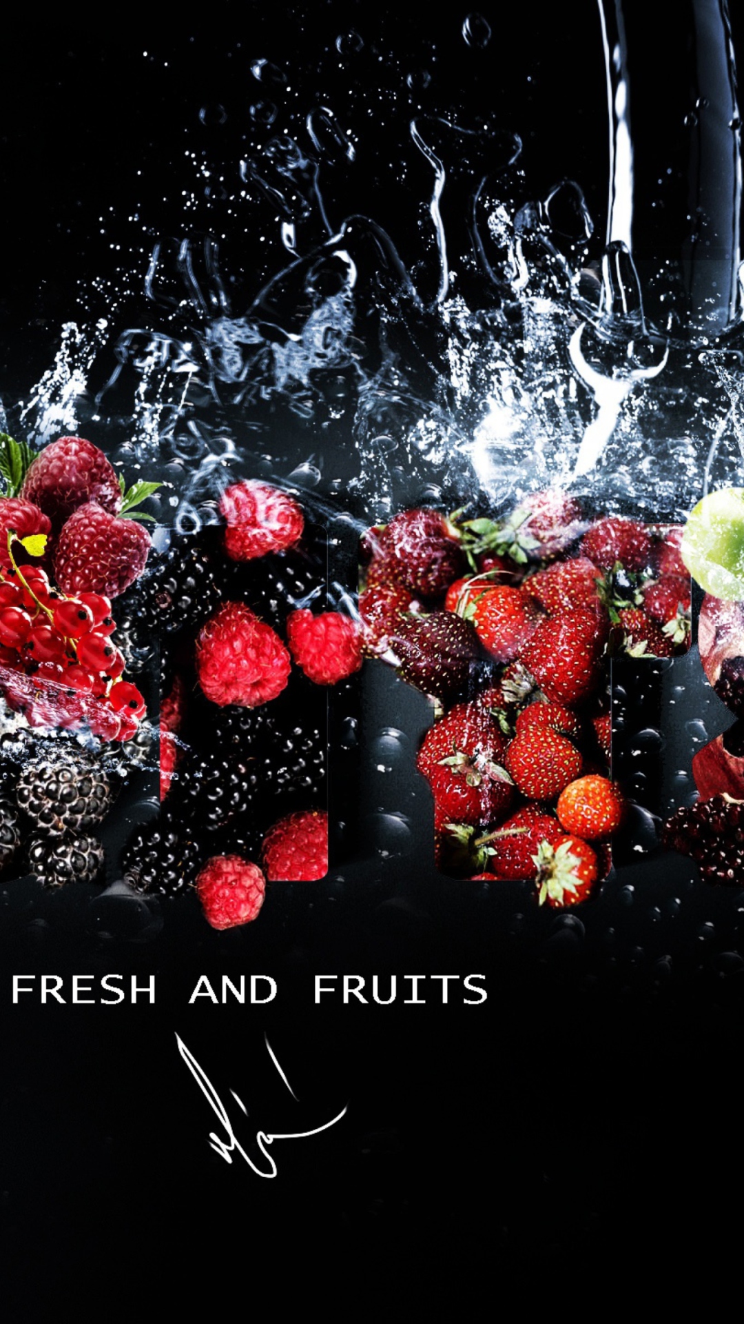 Fresh Fruits wallpaper 1080x1920