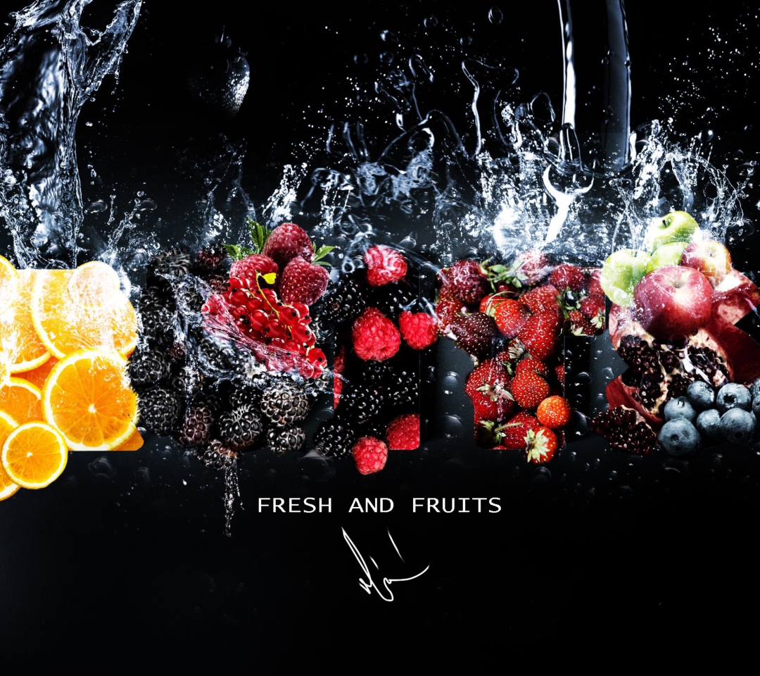 Fresh Fruits wallpaper 1080x960