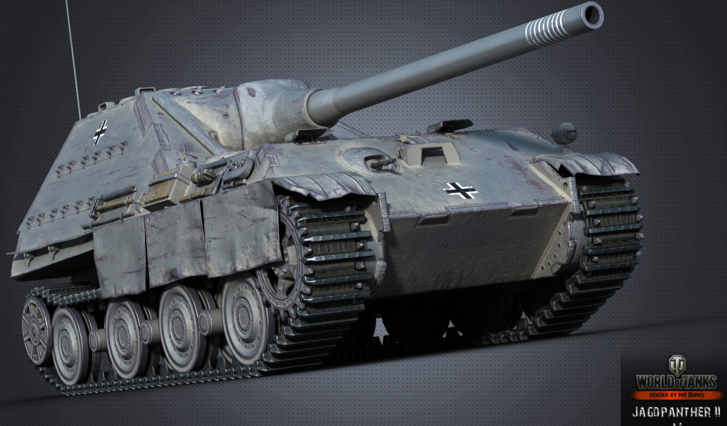 Screenshot №1 pro téma World of Tanks Jagdpanther II 1024x600