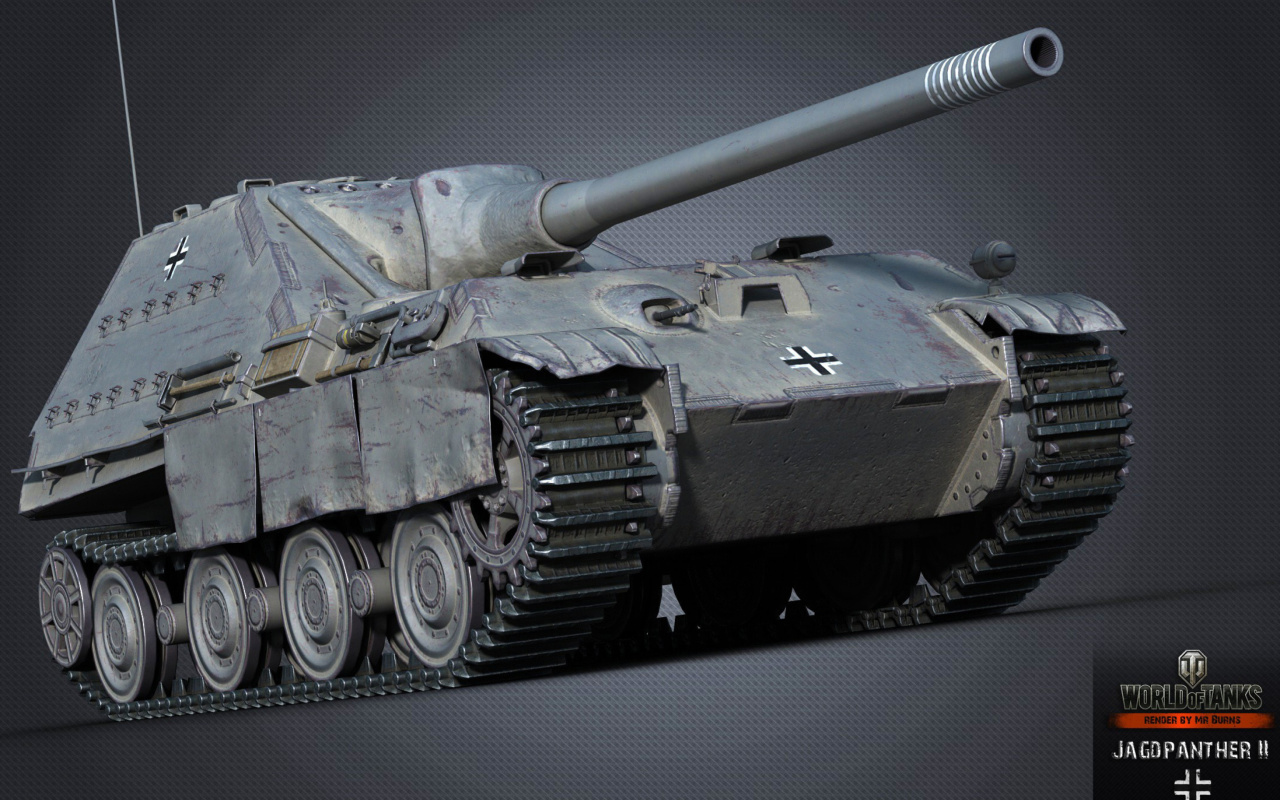 Обои World of Tanks Jagdpanther II 1280x800