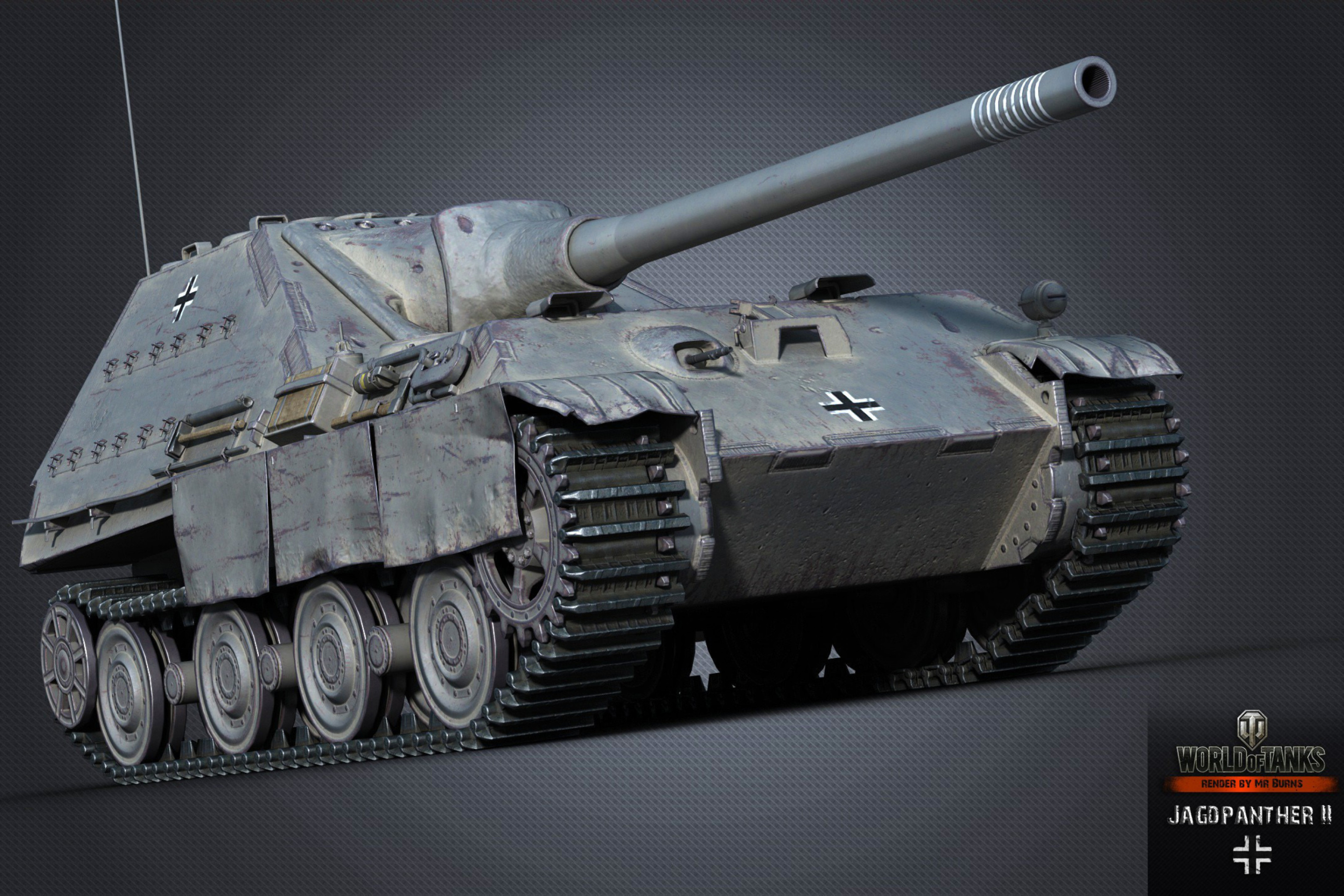 Fondo de pantalla World of Tanks Jagdpanther II 2880x1920