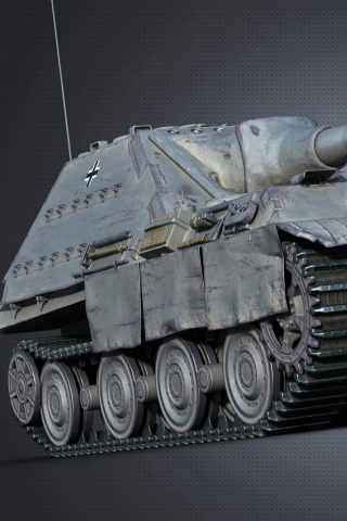 Sfondi World of Tanks Jagdpanther II 320x480