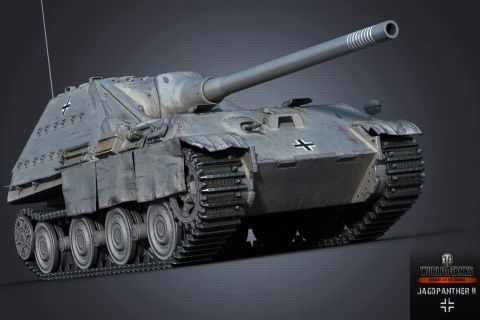 Screenshot №1 pro téma World of Tanks Jagdpanther II 480x320