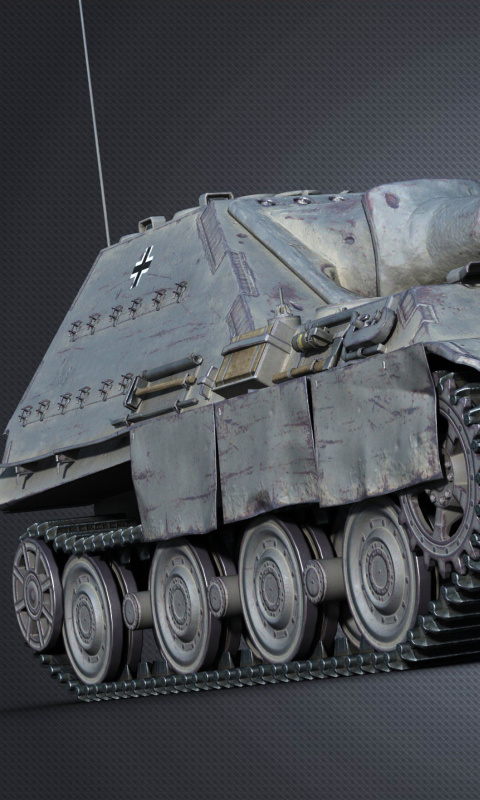 World of Tanks Jagdpanther II wallpaper 480x800