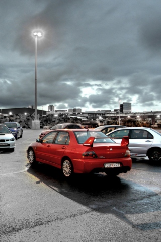 Mitsubishi Lancer Evolution screenshot #1 320x480