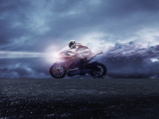 Das Motor Speed Wallpaper 320x240