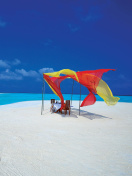 Обои White Harp Beach Hotel, Hulhumale, Maldives 132x176