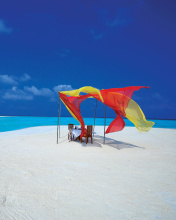 Screenshot №1 pro téma White Harp Beach Hotel, Hulhumale, Maldives 176x220