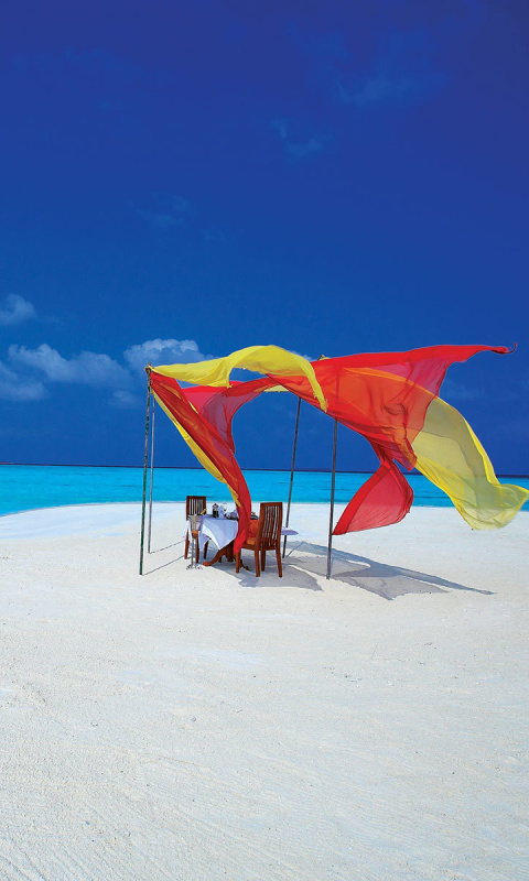 White Harp Beach Hotel, Hulhumale, Maldives screenshot #1 480x800