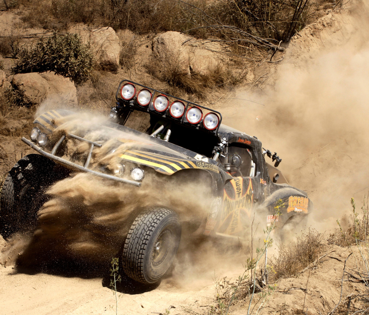 Fondo de pantalla Jesse James Trophy Truck 1200x1024