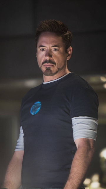 Обои Robert Downey Jr As Iron Man 3 360x640