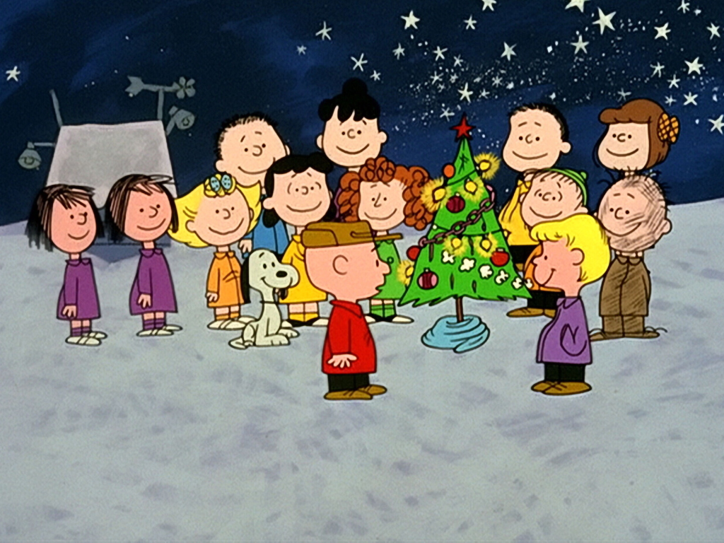 Das A Charlie Brown Christmas Wallpaper 1024x768