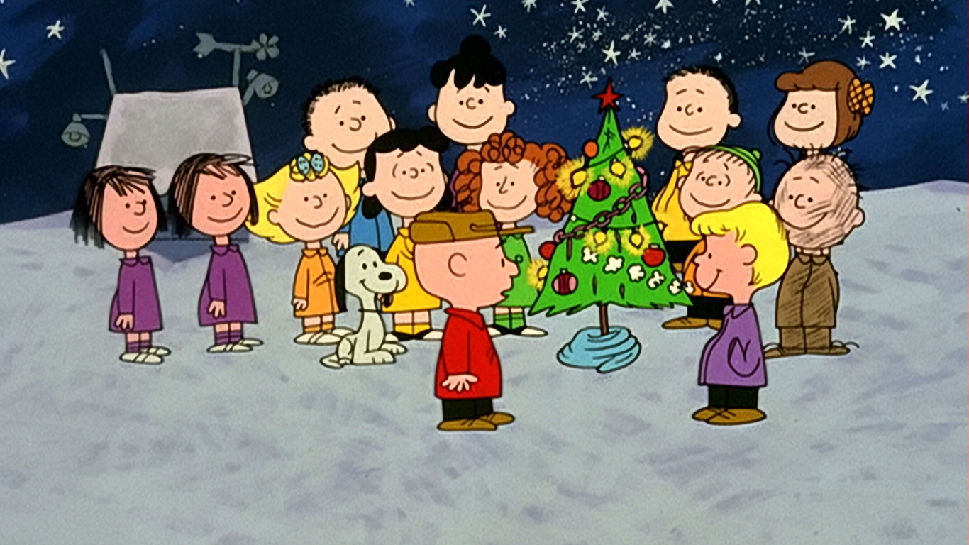 A Charlie Brown Christmas wallpaper 1366x768