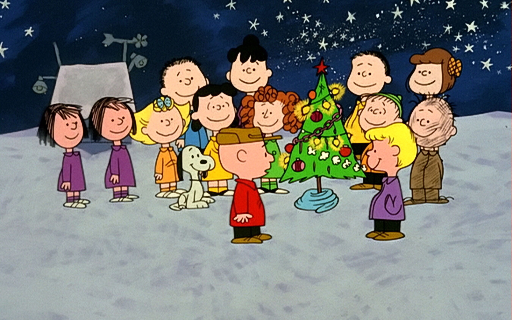 Fondo de pantalla A Charlie Brown Christmas 1680x1050