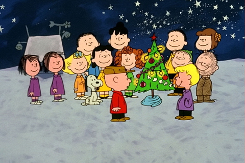 Screenshot №1 pro téma A Charlie Brown Christmas 480x320