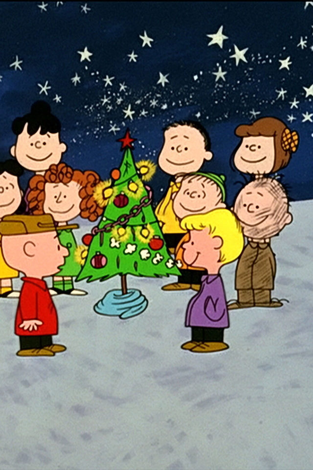 Обои A Charlie Brown Christmas 640x960