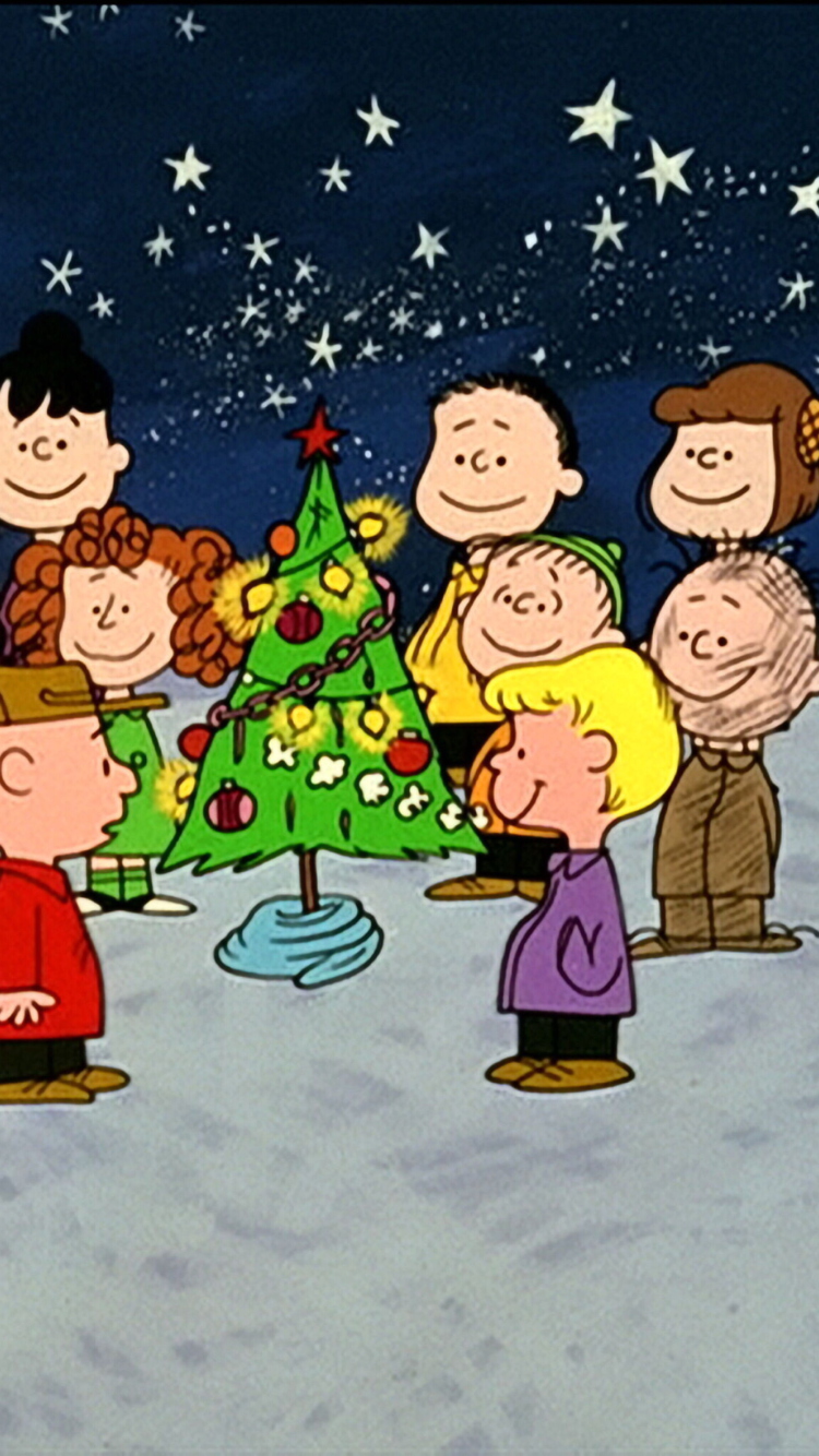 A Charlie Brown Christmas wallpaper 750x1334
