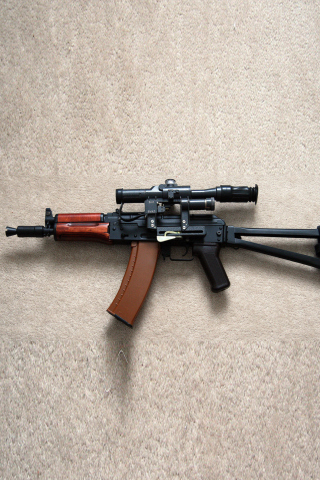 Screenshot №1 pro téma AK-47 Kalashnikov 320x480