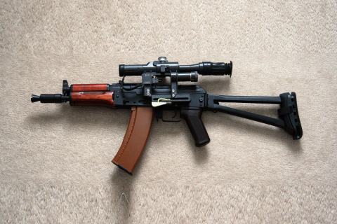 Das AK-47 Kalashnikov Wallpaper 480x320
