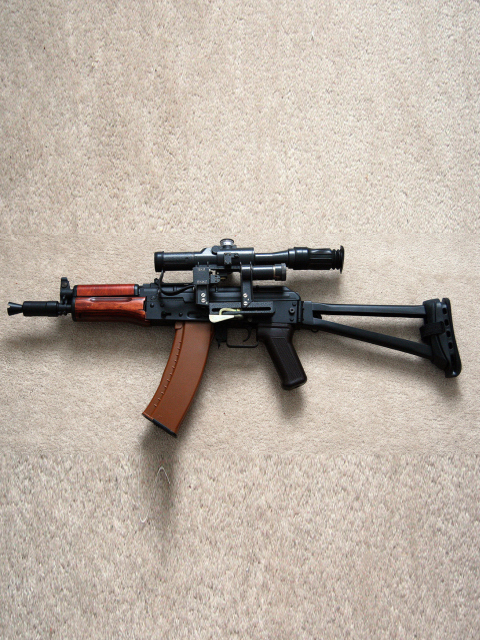 AK-47 Kalashnikov wallpaper 480x640