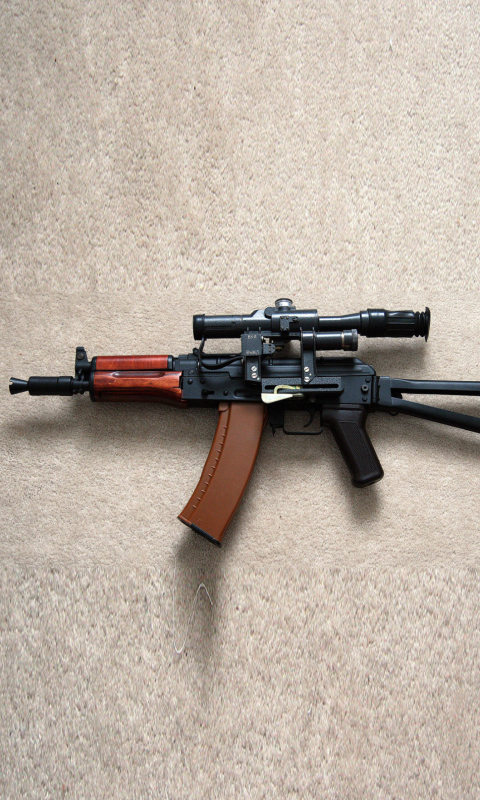 AK-47 Kalashnikov wallpaper 480x800