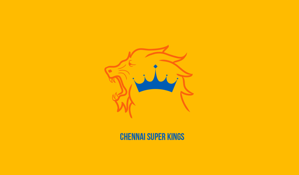 Das Chennai Super Kings IPL Wallpaper 1024x600