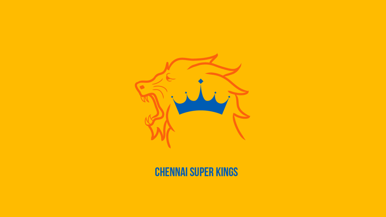 Chennai Super Kings IPL wallpaper 1600x900