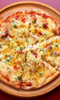 Sfondi Delicious Pizza 240x400