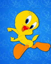 Screenshot №1 pro téma Tweety Looney Tunes 176x220