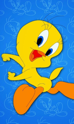 Sfondi Tweety Looney Tunes 240x400