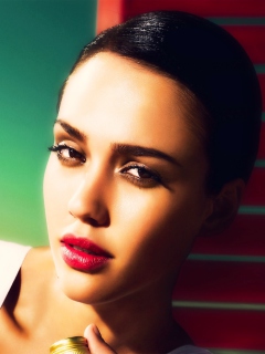 Portrait Of Jessica Alba screenshot #1 240x320