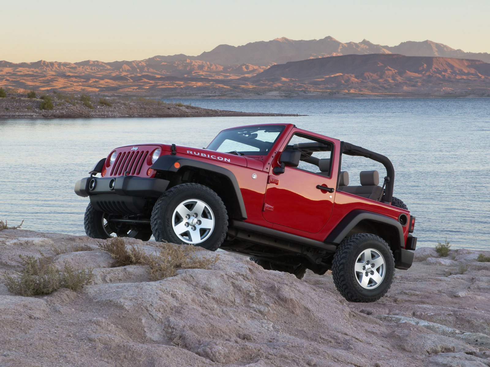 Fondo de pantalla Jeep Wrangler Rubicon Hard Rock 1600x1200