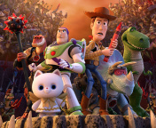 Toy Story That Time Forgot Wide wallpaper 176x144