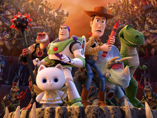 Das Toy Story That Time Forgot Wide Wallpaper 320x240