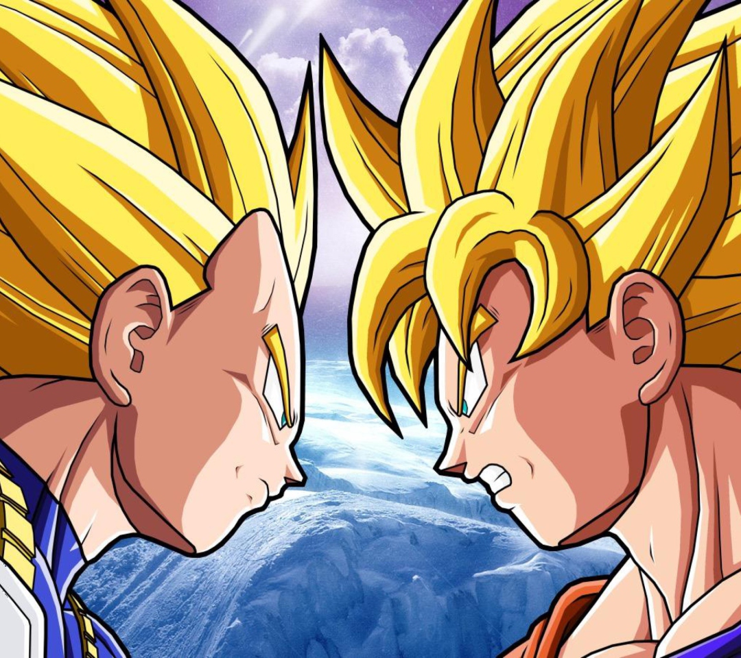 Das Goku Vs Vegeta Wallpaper 1080x960