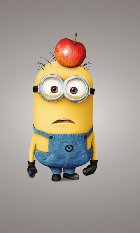 Despicable Me 2 - Mignon And Apple wallpaper 480x800