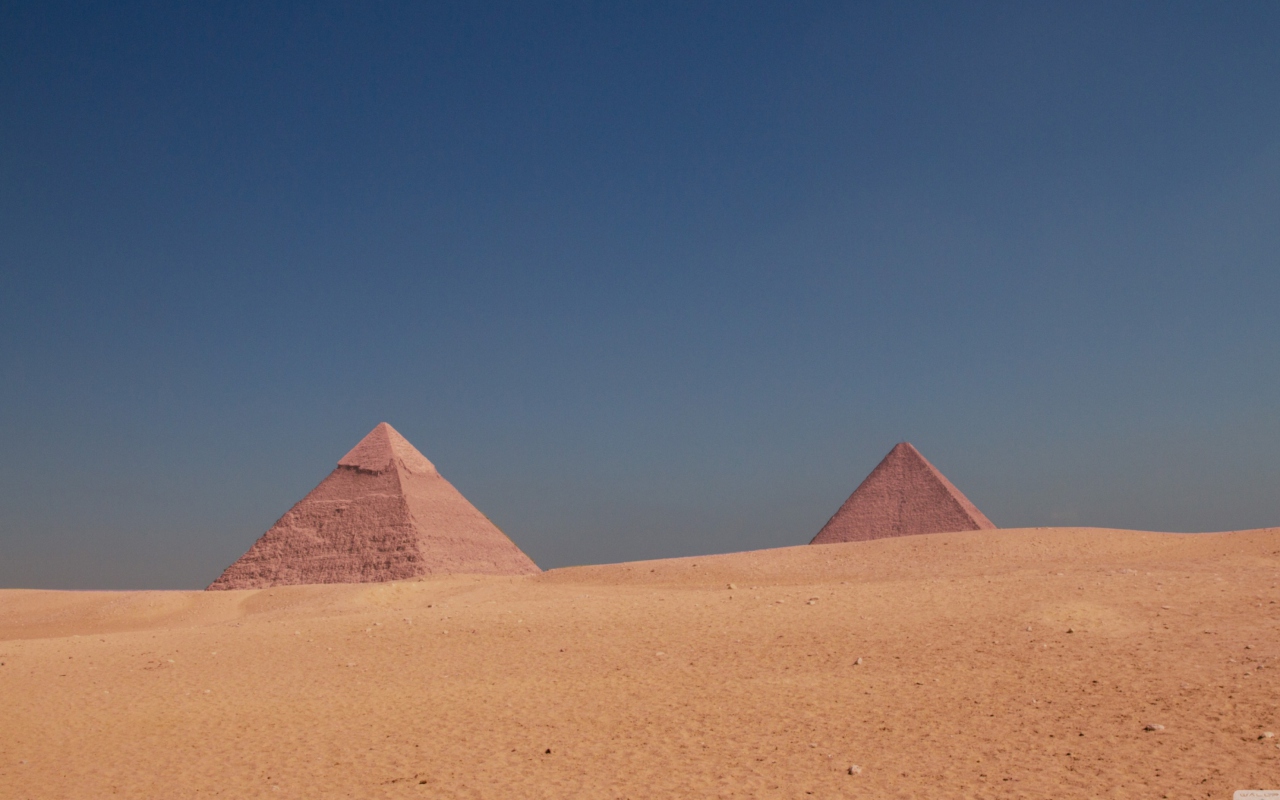 Обои Pyramids 1280x800
