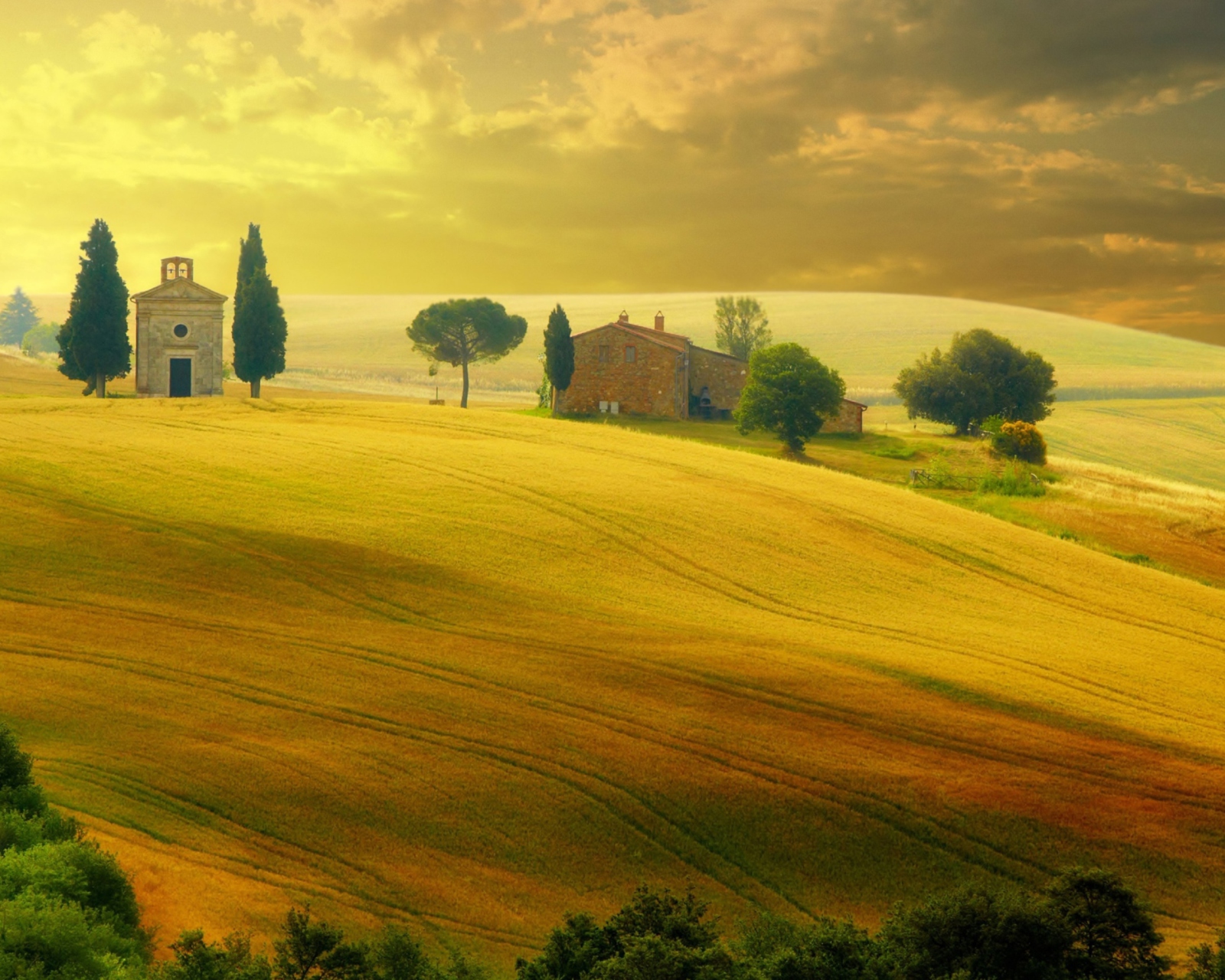 Обои Tuscany - Discover Italy 1600x1280