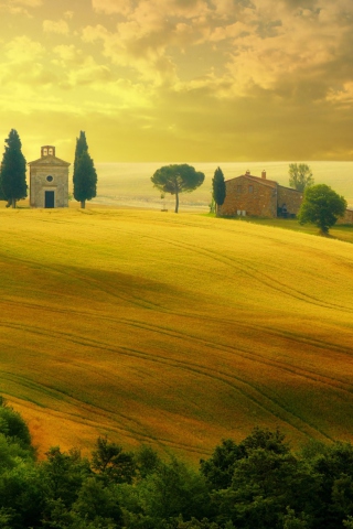 Sfondi Tuscany - Discover Italy 320x480