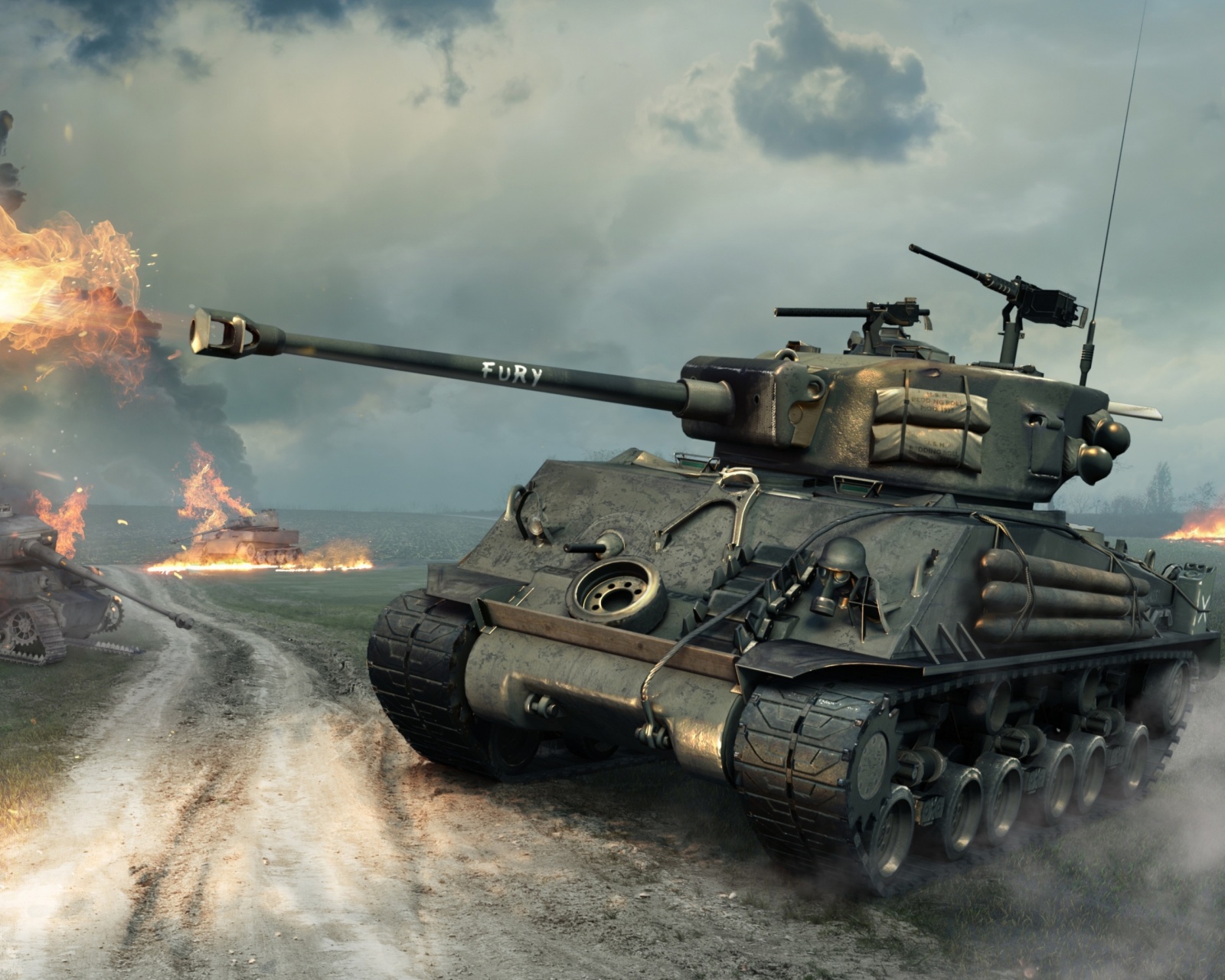 Sfondi World of Tanks Blitz America 1600x1280