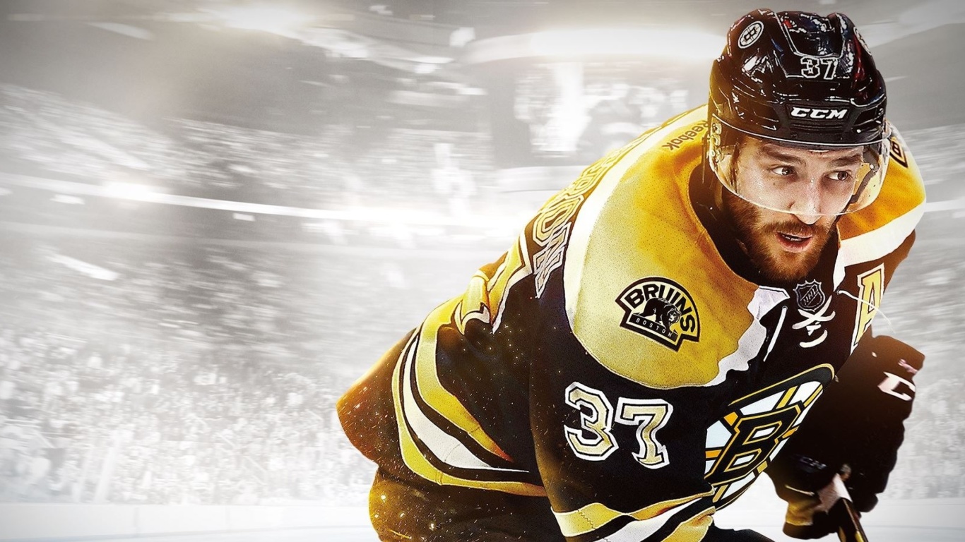 Screenshot №1 pro téma NHL Boston Bruins 1366x768
