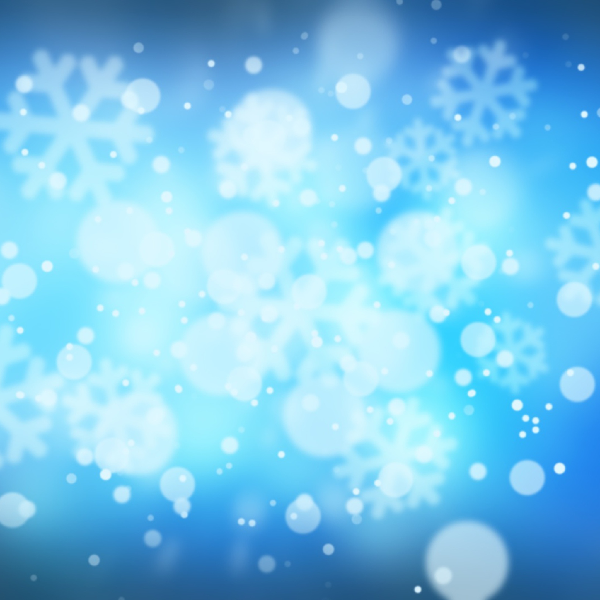 Das Snowflakes Wallpaper 2048x2048